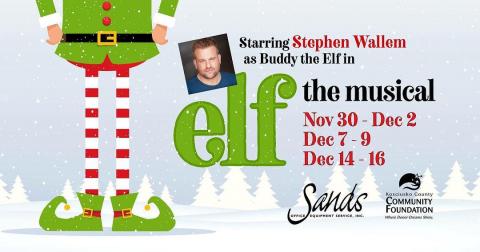 Elf the Muscial Promo Graphic